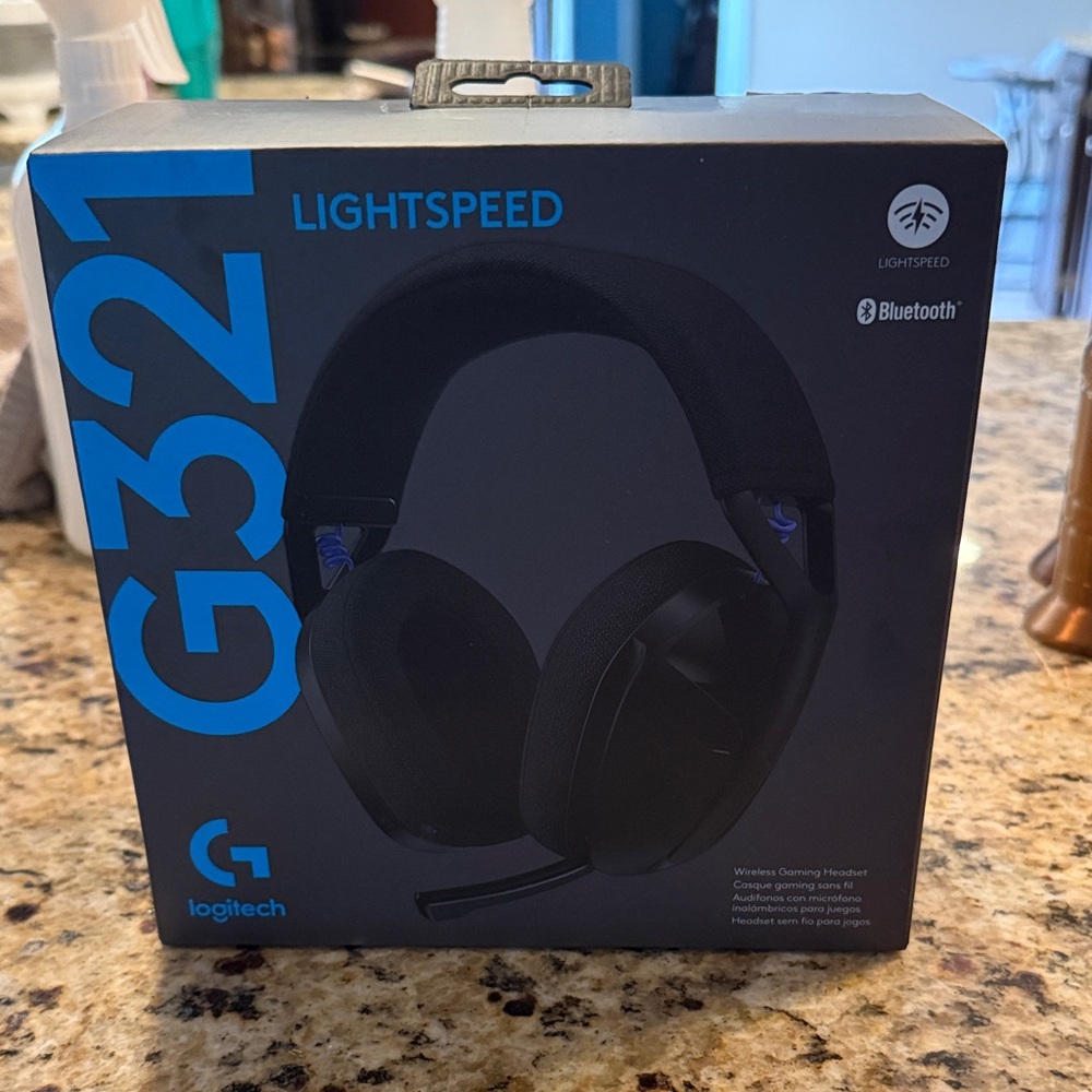 Logitech G321 Lightspeed Wireless Headset - Black